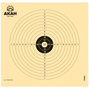 AKAH Luftgewehr-Scheibe 14 x 13,5 cm