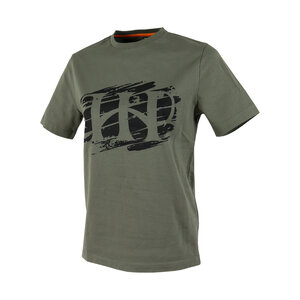 HOUSE OF HUNTING T-Shirt Brush Print grün 3