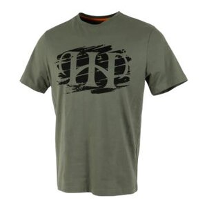 HOUSE OF HUNTING T-Shirt Brush Print grün 1
