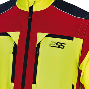 PSS X-treme Vario Stretchjacke gelb/rot 5