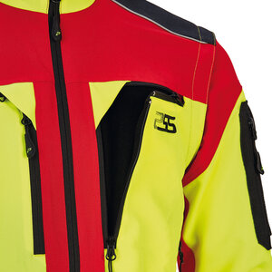 PSS X-treme Vario Stretchjacke gelb/rot 6
