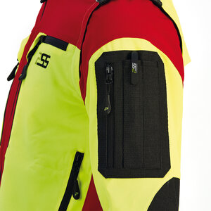 PSS X-treme Vario Stretchjacke gelb/rot 7