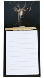 Notizblock-Set mit Stift WILD GENTLEMEN 2