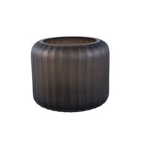 Wander Taupe round glass hand-ground stripes Stormlight 1