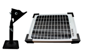 CASAMBI Solar-Repeater mit Antenne und Wandhalterung, mit IP55-Schutz