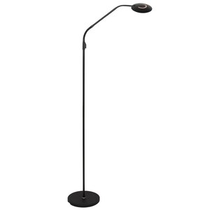 Stehlampe Zenith 2 Akku 4398ZW schwarz mit Flexarm