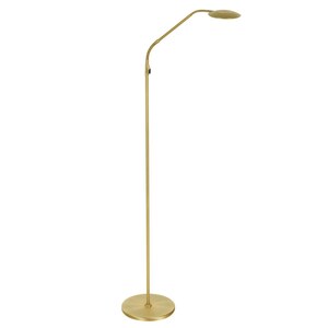 Bodenlampe Zenith 2 Akku 4398ME gebürstetes Messing mit Flexarm 2