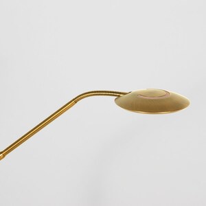 Bodenlampe Zenith 2 Akku 4398ME gebürstetes Messing mit Flexarm 3