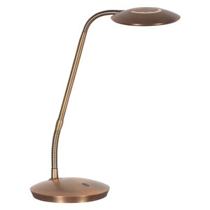 Bronzen Tischlampe Zenith 2 4397BR modern und verstellbar