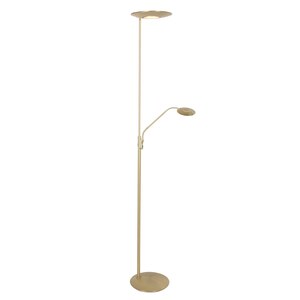 Stehlampe Zenith 2 4394ME Messing mit Uplight und Lesearm
