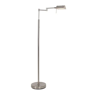 Leselampe GlowGo 4603ST – Stahl Stehlampe mit Akku und Leselicht 3