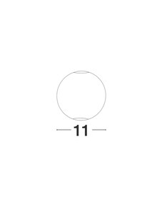 Außenwandleuchte COMO Ø 11 cm 10 W 4