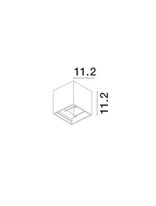 Outdoor wall light COMO White 4