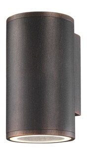 Outdoor wall light NODUS Brown H 11 cm 1