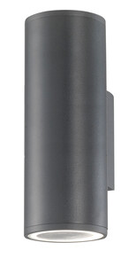 Outdoor wall light NODUS Dark grey H 18 cm 2