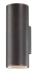Outdoor wall light NODUS Brown H 18 cm 2