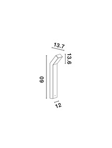Wegeleuchte BRIGITTA H 60 cm 2