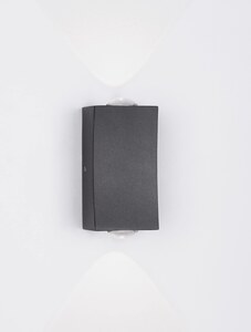 Außenwandleuchte DEWEI Schwarz 4