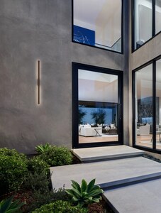 Outdoor wall light DOUL Corten steel 1