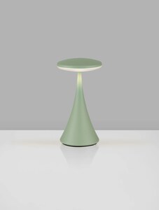 Rechargeable table lamp ELBO sage green 4