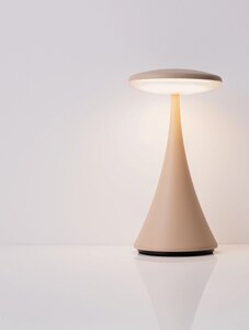 Rechargeable table lamp ELBO Cream 5
