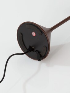 Rechargeable table lamp DALT Corten steel 5