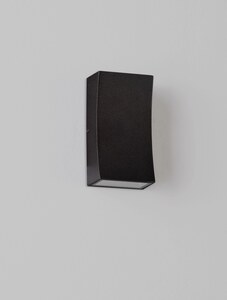 Outdoor wall light BOXY Black H 12 cm 3