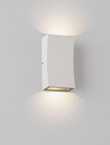 Outdoor wall light BOXY White H 12 cm 4
