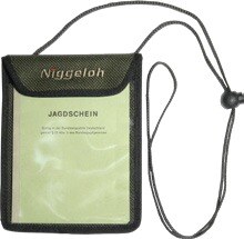 Niggeloh Jagdscheintasche Cordura, Olivgrün