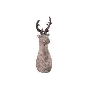 Rosalio hellbraune Zement-Rentierfigur S