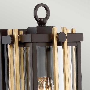 Goldenrod wall light 2