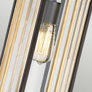 Goldenrod 1 Light Medium Lanterna a catena - Bronzo western 3