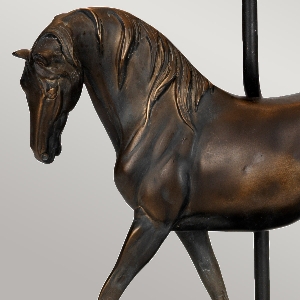 Spirit Table Lamp Horse 4
