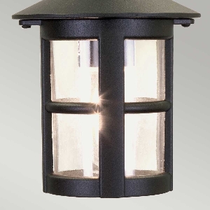 Hereford 1 string light lantern - Black 5