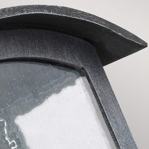 Hodges 1 Light Small Wall Lantern - Ash Black 4