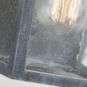 Hodges 1 Light Small Wall Lantern - Ash Black 2