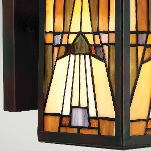 Inglenook outdoor wall lantern Tiffany 3