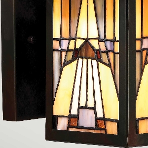 Inglenook outdoor wall lantern Tiffany 3