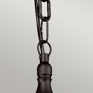 Kinsale 1 String Light Lantern - Black 4