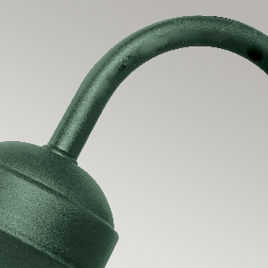 Klampenborg 1 lt Wall Lantern - Pine Green 6