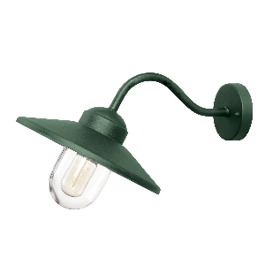 Klampenborg 1 lt Wall Lantern - Pine Green 1