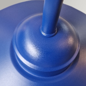 Klampenborg 1 lt Wall Lantern - Navy Blue 2
