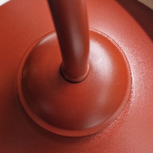 Klampenborg 1 lt Wall Lantern - Oxide Red 3