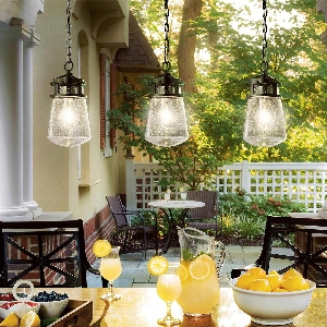 Lyndon 1 Light Small Chain Lantern - Architectural Bronze 2