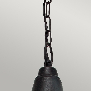 Firenze 1 Light Chain Lantern - Black 3