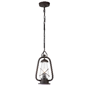 Miners 1 Light Chain Lantern - Old Bronze