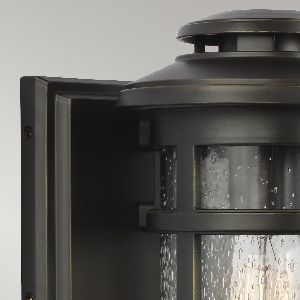 Newport 1 Light Small Wall Lantern - Antique Bronze 4