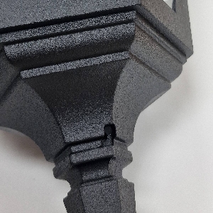 Parish 1 Light Chain Lantern - Black 2