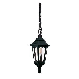 Parish Mini 1 Light Kettenlaterne - Schwarz