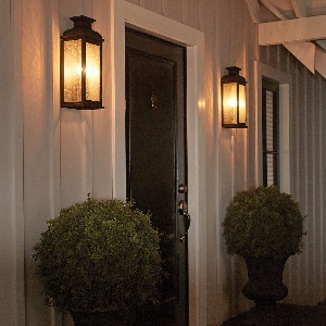 Pediment wall lantern 2